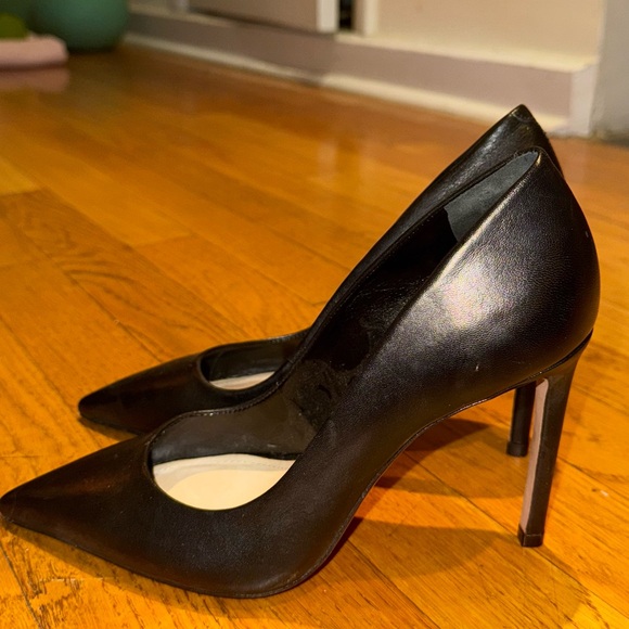 SCHUTZ BLACK HEELS size 6.5 women’s - Picture 1 of 6